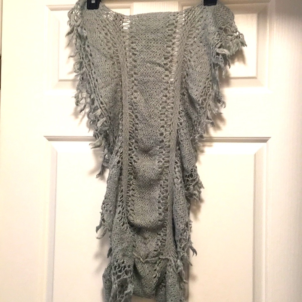 Knit infinity scarf